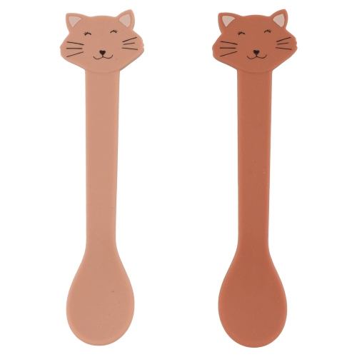 Trixie Siliconen Lepel set van 2 Mrs. Cat