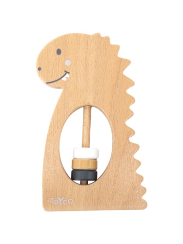 Tryco - Wooden Rattle - Dino