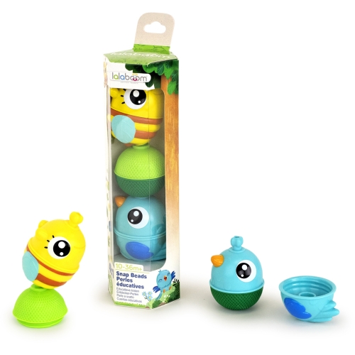 Lalaboom Set dieren (6 st) Bij en blauwe Vogel