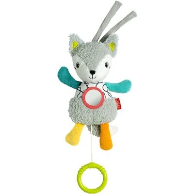 Fehn Dobabydoo Mini Muziekknuffel Vos