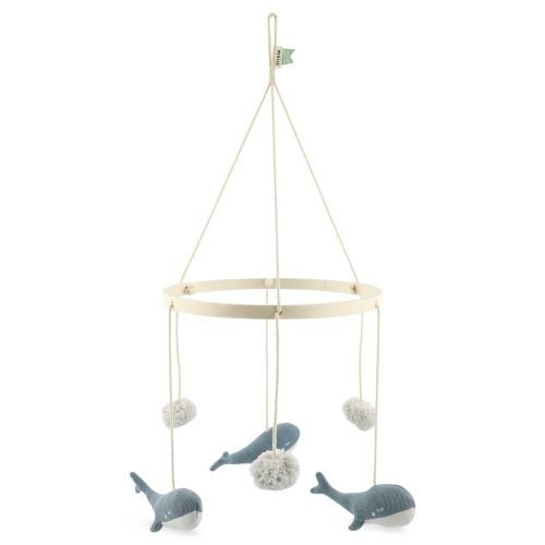 Trixie Knitted Toys Mobiel Walvis